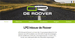 Desktop Screenshot of lpgderoover.be